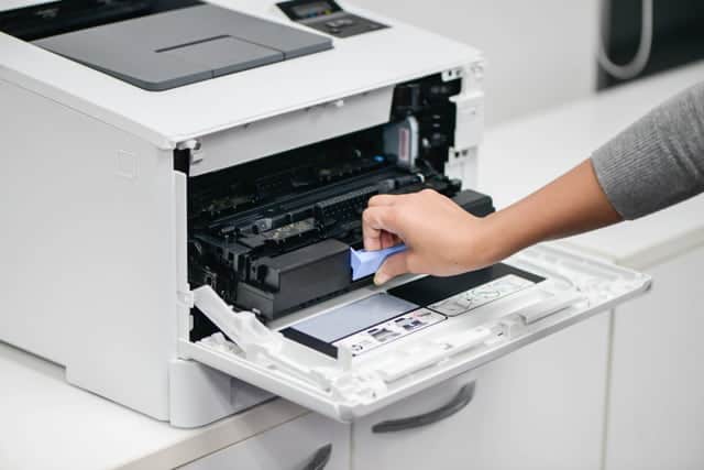 toner in a printer