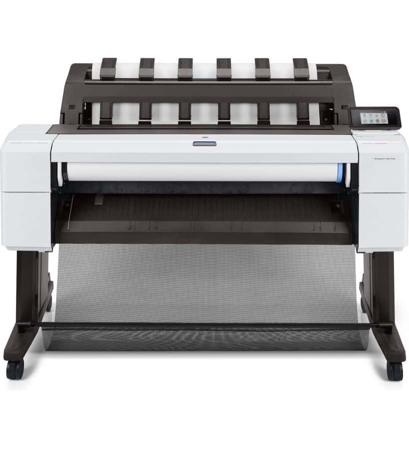 HP DesignJet T1600 Large Format Printer 36” with Best in Class Security Features 3EK10A