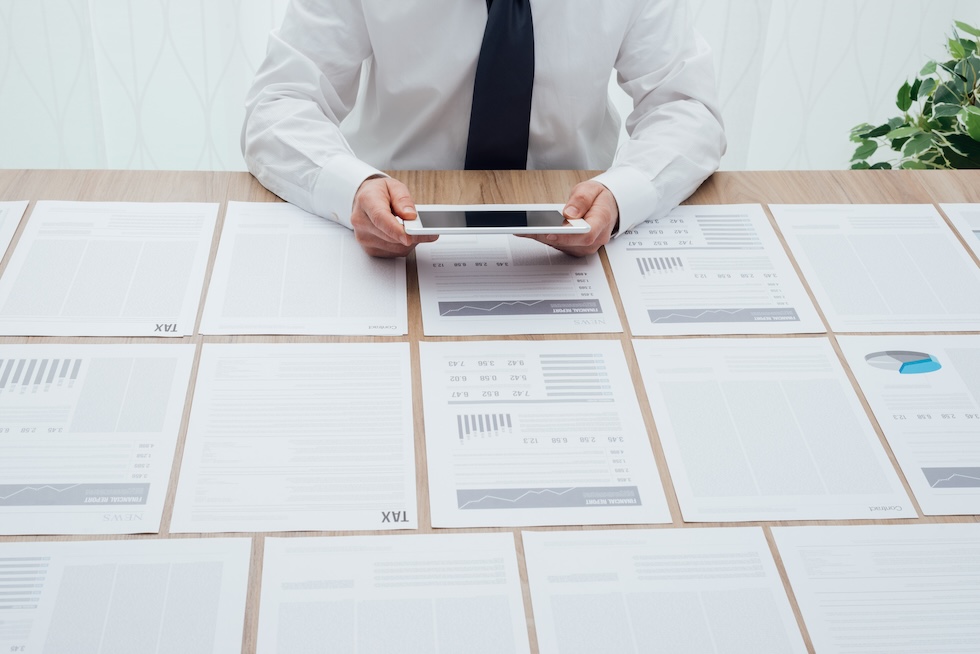 Manual collation process