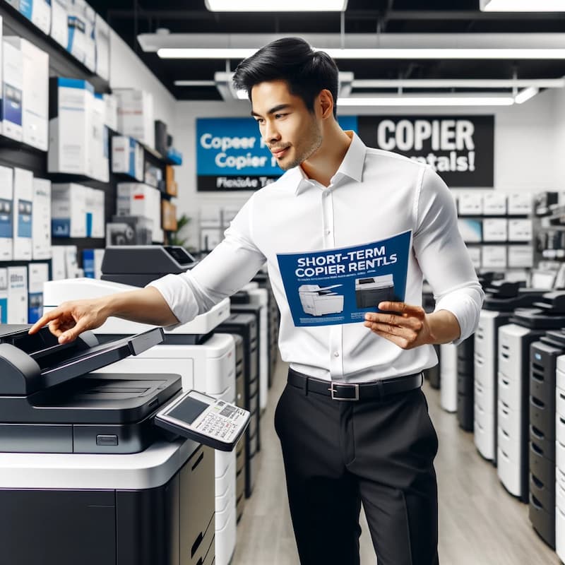Benefits of Short-Term Copier Rentals 1800 Office Solutions