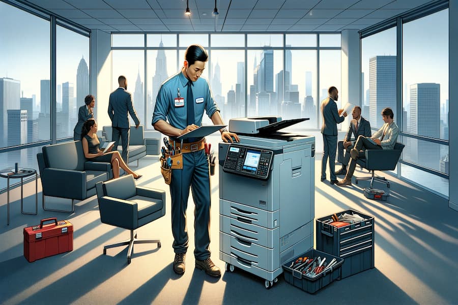 Maintenance and Repair Costs of Copier