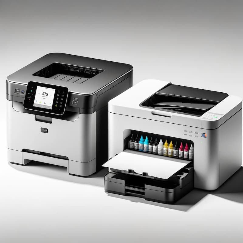 Inkjet vs. Laser Printers