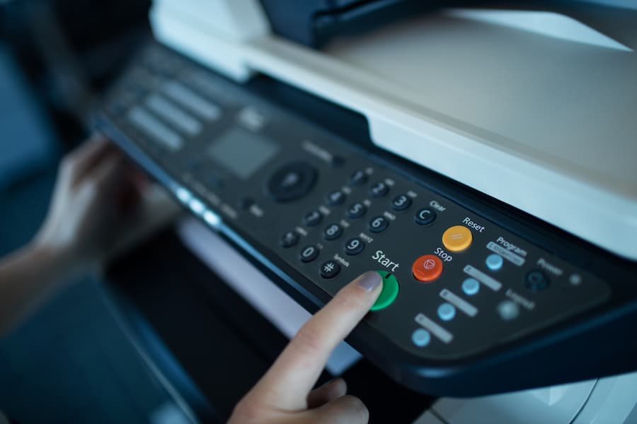 Default Setting of printer