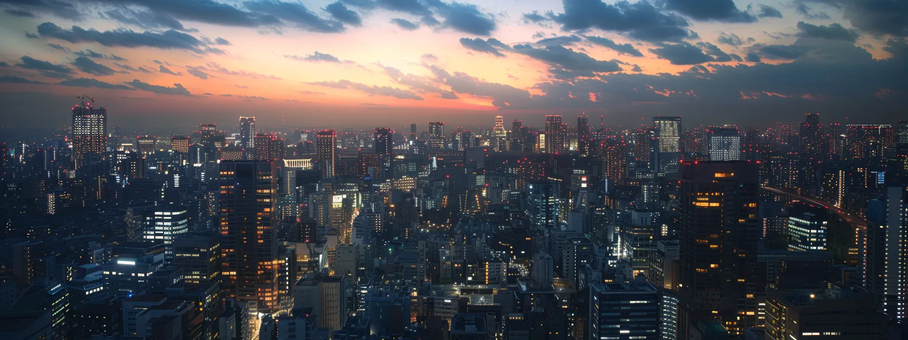 a dynamic and futuristic cityscape bathed in soft twilight, showcasing an interconnected network with glowing data pathways, symbolizing enhanced security and seamless user experiences in a sase-driven world.