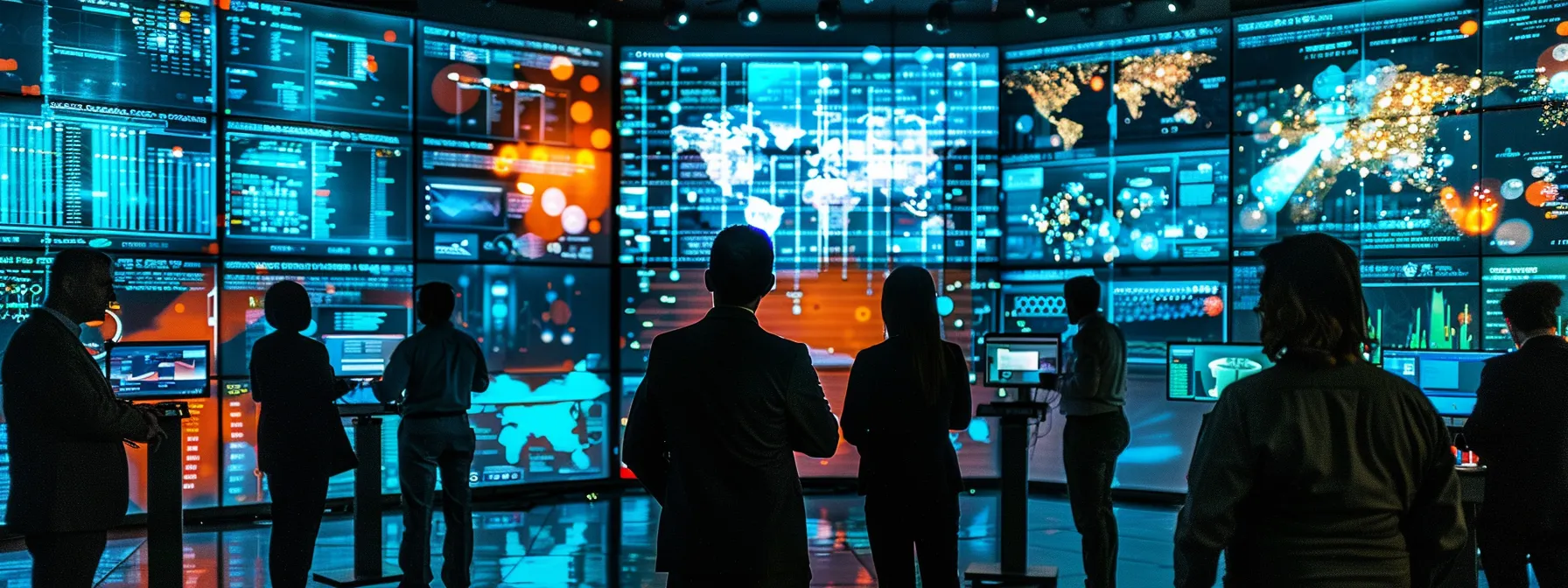 SAP S/4hana Migration: Comprehensive Insights for a Successful Transition 13 a dynamic corporate setting showcases a diverse team engaged in an intense brainstorming session, surrounded by digital displays of data analytics and migration strategies, highlighting the proactive approach to overcoming sap s/4hana migration challenges.