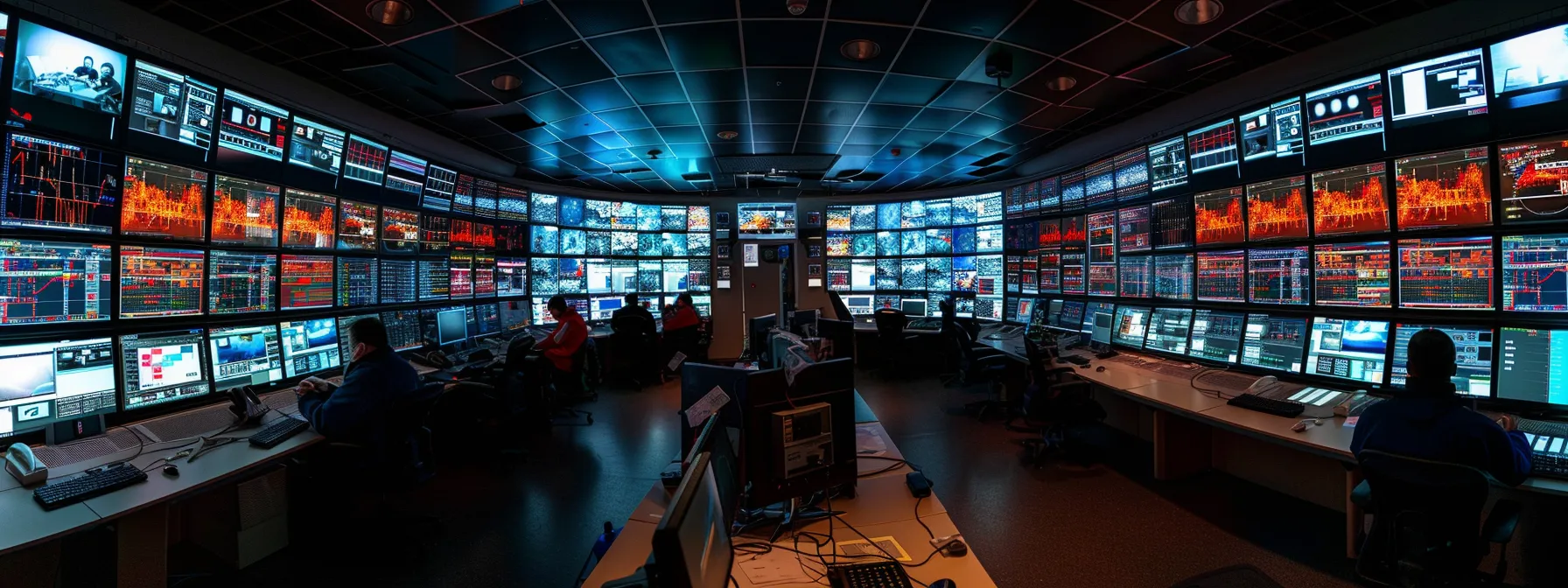 Understanding Cloud Management: Definition, Benefits, and Comprehensive Guide 12 a dynamic, futuristic control room filled with glowing screens and data visualizations, showcasing advanced cloud management strategies and metrics, illuminated by ambient light to create an innovative atmosphere.