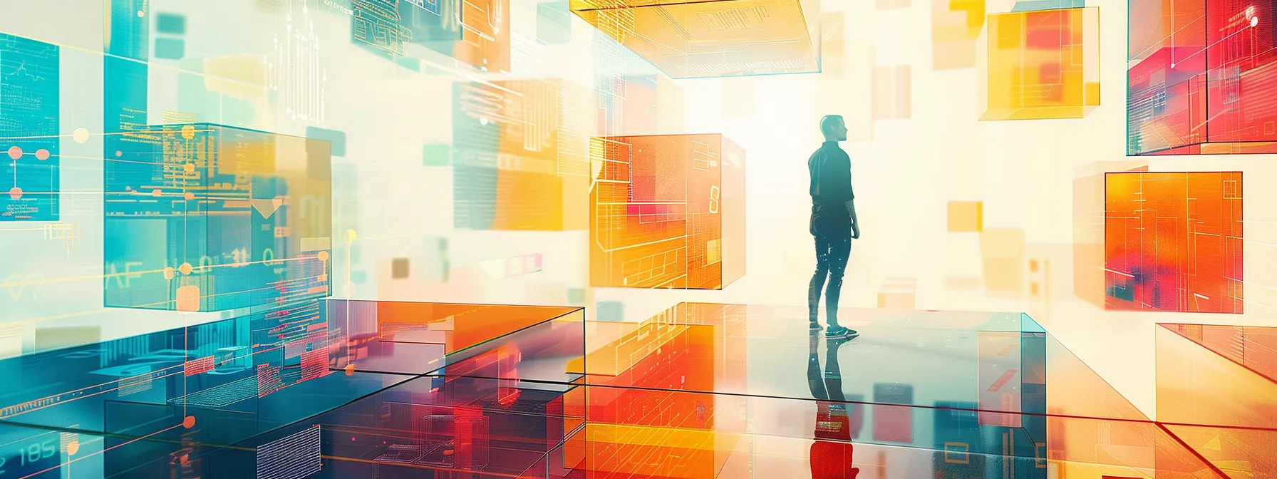 a dynamic infographic illustrating the three types of business process management—integration-centric, human-centric, and document-centric—each represented by distinct, vibrant sections showcasing their unique contributions to operational effectiveness.