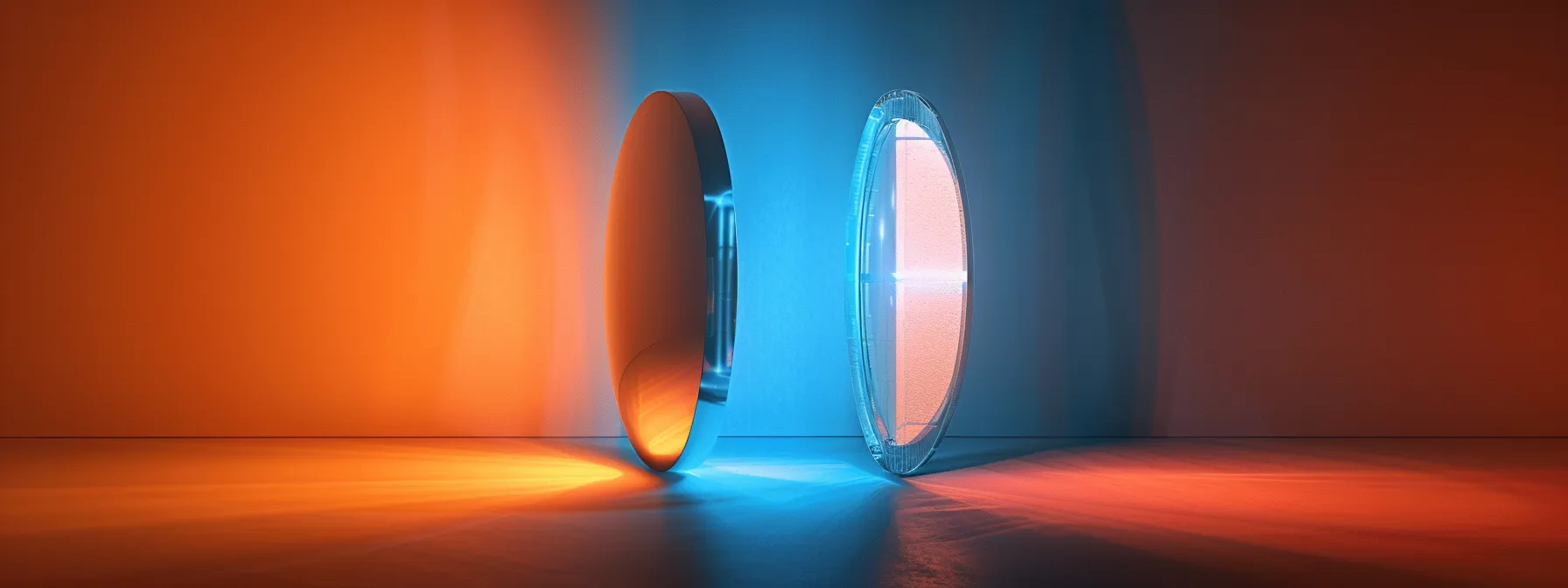 a dynamic visual illustrating the contrast between data security and data privacy, featuring a sleek digital lock symbolizing robust protection juxtaposed with a transparent shield representing individual rights, all under soft, ambient lighting to evoke a sense of trust and technology.