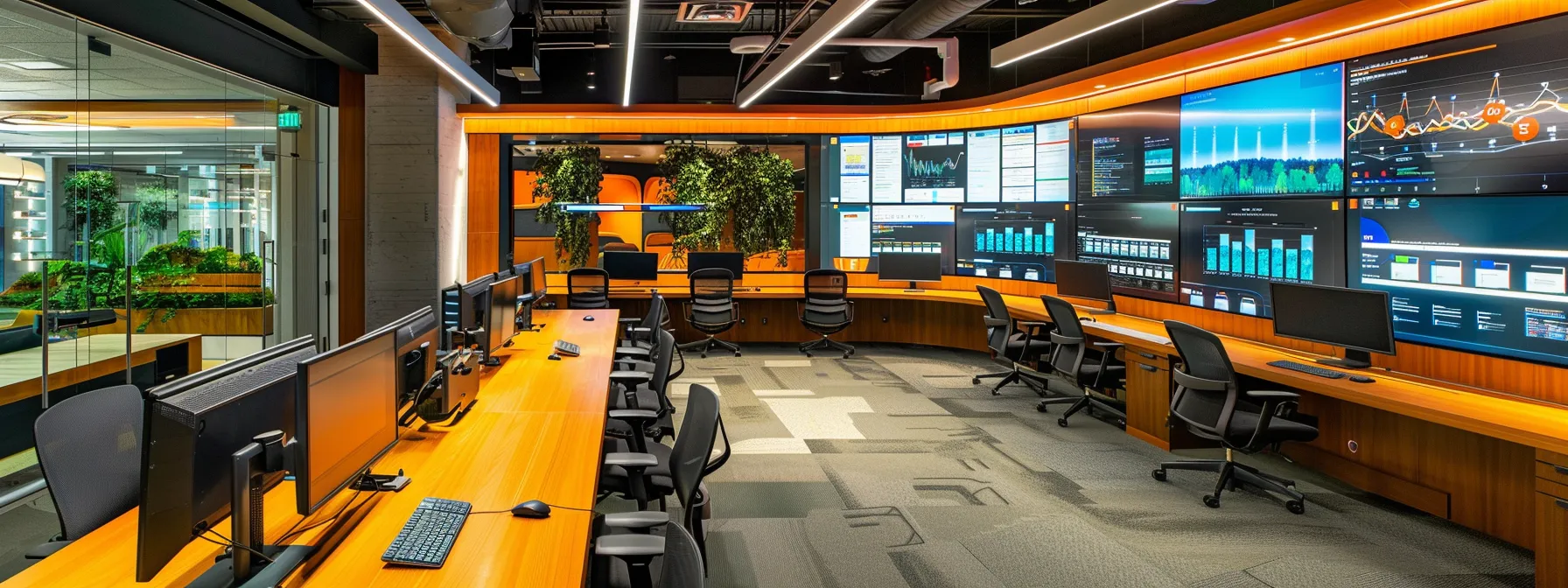 Understanding UCaaS: A Comprehensive Guide to Unified Communications as a Service 12 a modern office environment featuring a sleek cloud-based communication dashboard, glowing with vibrant data analytics, reflecting the seamless integration of public, private, and hybrid ucaas solutions that enhance collaboration and operational efficiency.