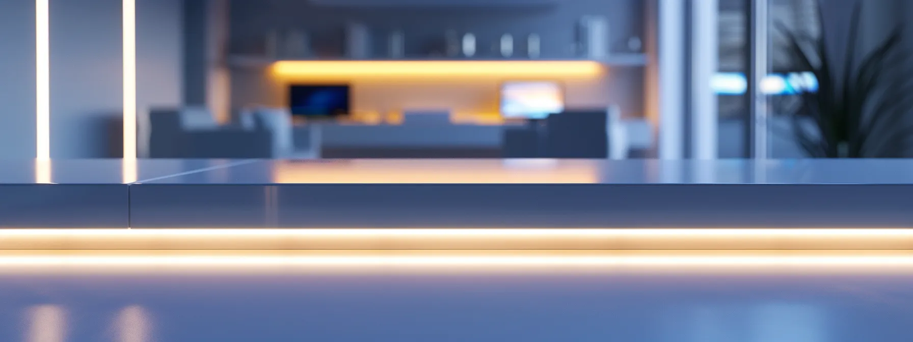 Understanding Unified Endpoint Management (UEM): A Comprehensive Overview 14 a sleek, futuristic office environment illuminated by soft, ambient lighting showcases interconnected digital devices and ai interfaces, symbolizing the advanced integration of artificial intelligence in unified endpoint management for enhanced security and efficiency.