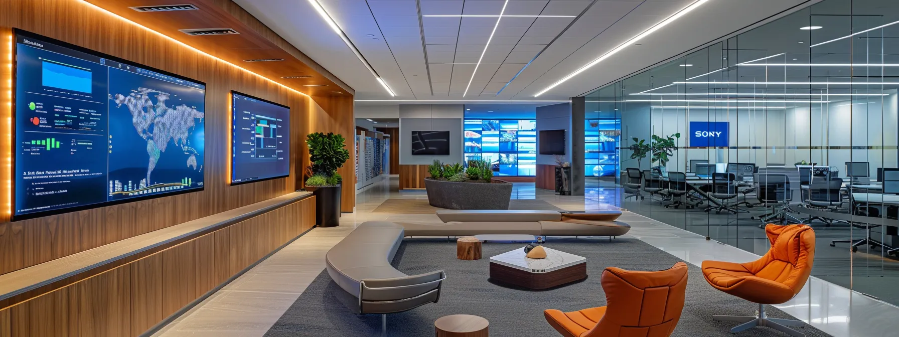 a sleek, modern digital workspace features a vibrant dashboard displaying real-time application performance metrics and analysis data, illuminated by soft ambient lighting that emphasizes a focus on optimization and user experience.