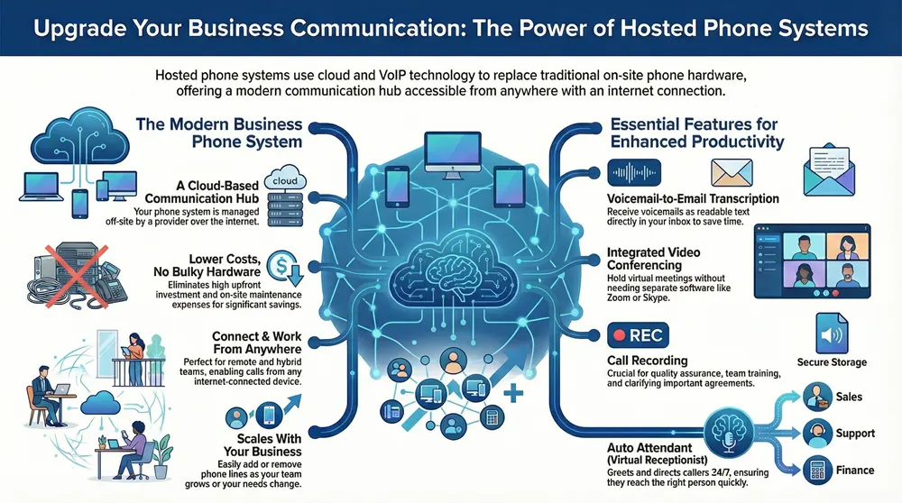 Cloud Calling: Expert Opinions on Hosted Phone Systems 9 Infographic about Hosted Phone Systems