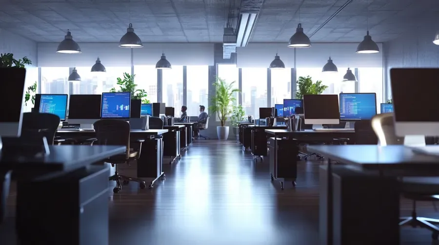 business meeting corporate office