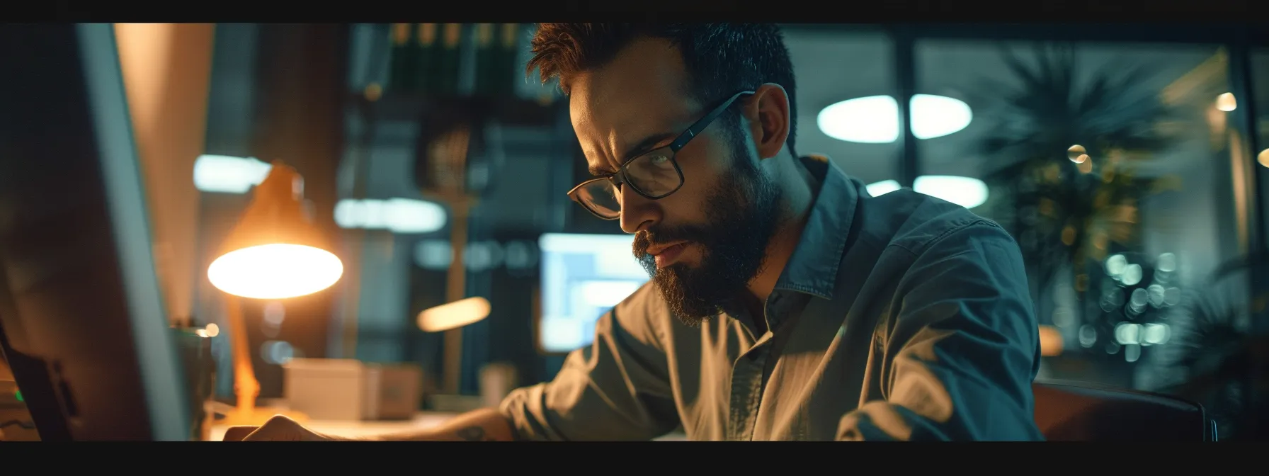 a focused technician attentively analyzes a server motherboard in a sleek, modern office, illuminated by soft overhead lighting, as diagnostic beep codes display on a nearby monitor, signaling the intricacies of hardware troubleshooting.