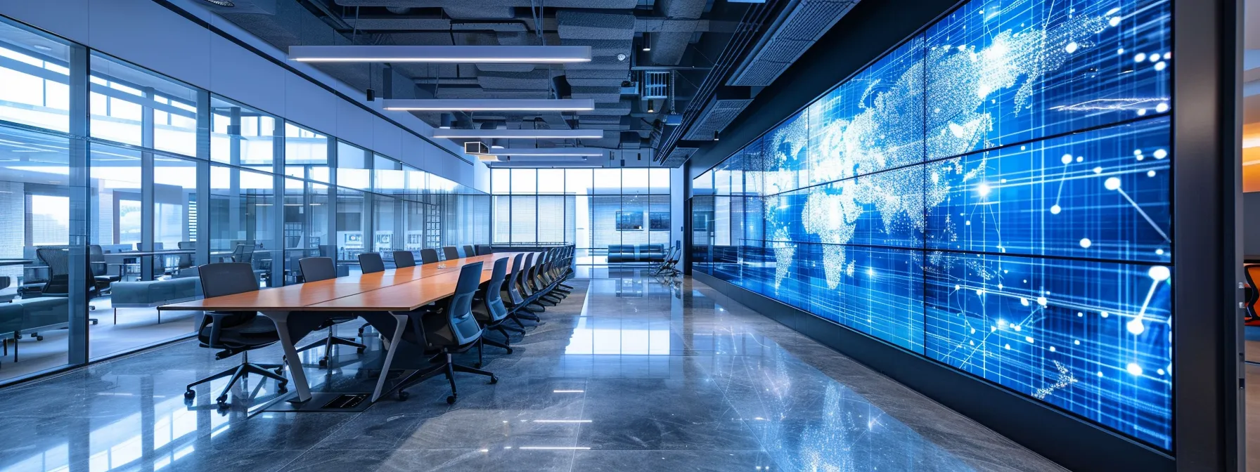 What is beamforming? 12 a sleek, modern conference room filled with high-tech equipment, showcasing a large digital display illustrating diverse beamforming techniques, with 5g signal patterns vividly highlighted against a backdrop of contemporary office design.