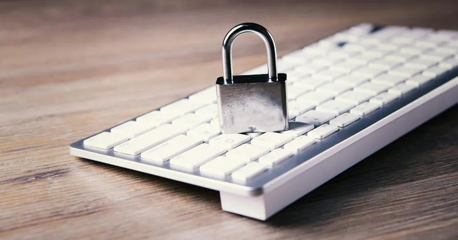 Business cybersecurity: The importance of a strong password policy 9 keyboard padlock