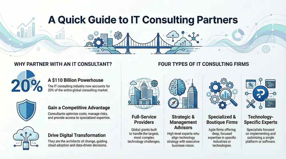 Infographic about Consulting IT Companies