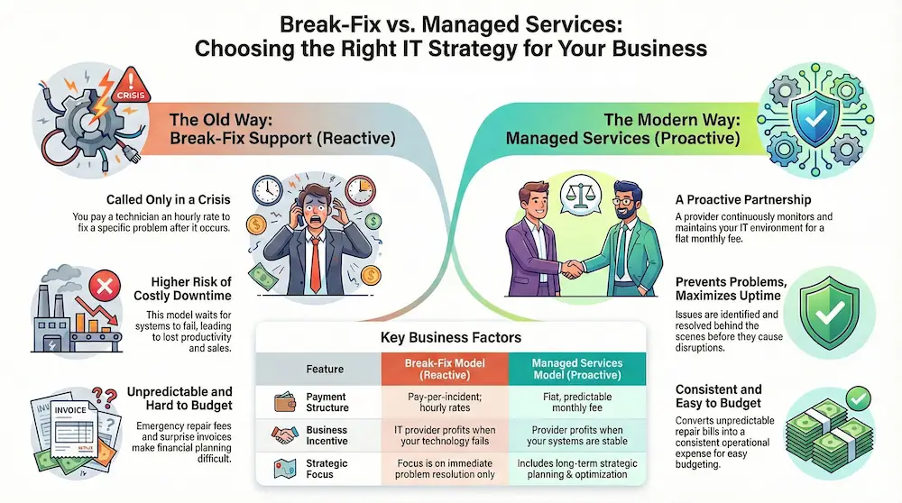 Infographic about IT Support for Small Businesses