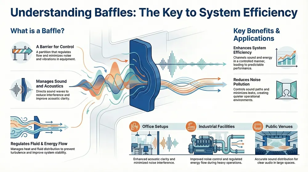 Infographic about Baffle